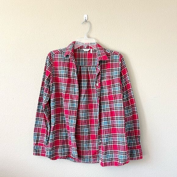 Woolrich Vintage Plaid Flannel Button Up Shirt - Picture 1 of 6